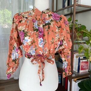 Floral blouse